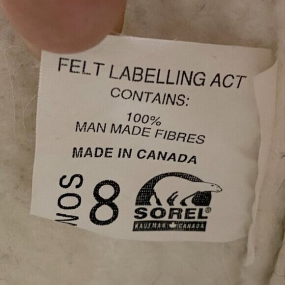 Vintage Sorel Snowlion Green Mid Calf Insulated Winter Boots Snow Boots 8 - Picture 7 of 15